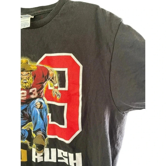 Delta Pro Weight Men's Black Short Sleeve 49 Gold Rush T-Shirt Size Large - Picture 3 of 4